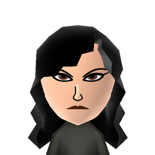Lust Mii character: A homunculus from the anime/manga "Fullmetal Alchemist".
