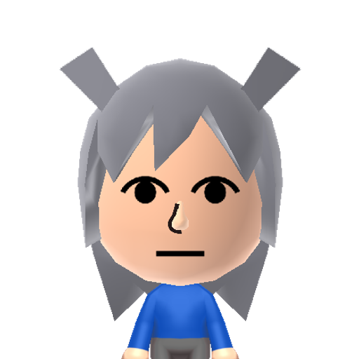 Wilfre.R Mii character: Villain from "Drawn To Life" in rapo form.