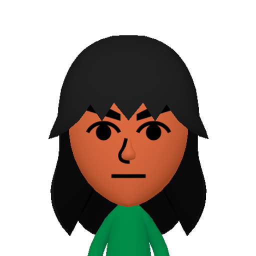 no name Mii character: This Mii is from the Switch SDK as a SampleDB Mii.