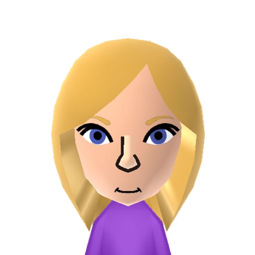 Hannah Mii character preview