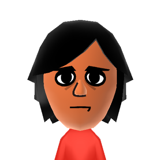 noah Mii character: From "Total Drama: Pahkitew Island". He always reads books.