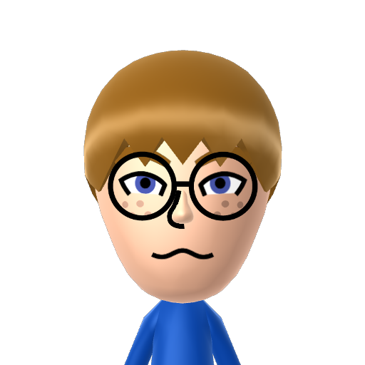 ? Mii character: A Mii uploaded to Check Mii Out Channel (WiiLInk)
