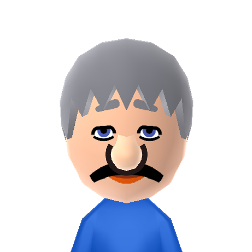 Steele Mii character: From the Welsh animated children's television series "Fireman Sam".