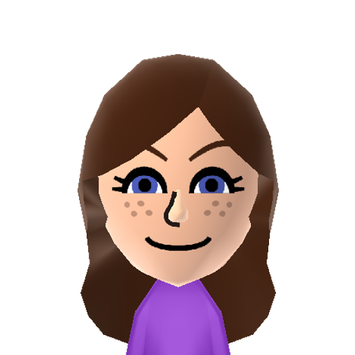 Holly Mii character preview