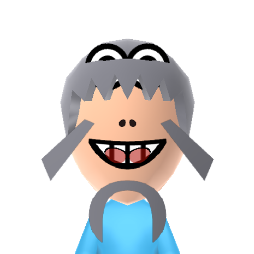 Jabberjaw Mii character: An air-breathing shark from Hanna-Barbera cartoons. "Yuck,yuck,yuck!"