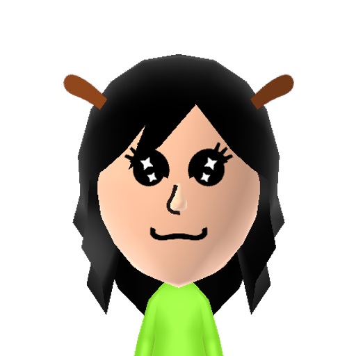 Meulin Mii character preview