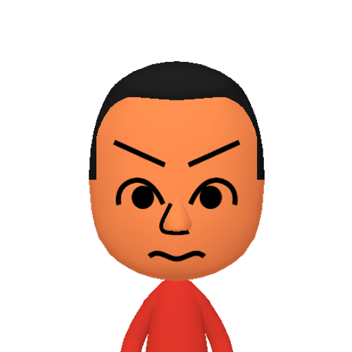no name Mii character: This Mii is from the Switch SDK as a SampleDB Mii.