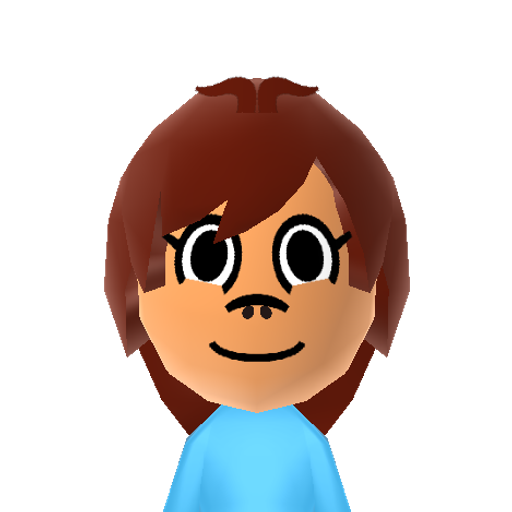 Rainbow Mii character preview