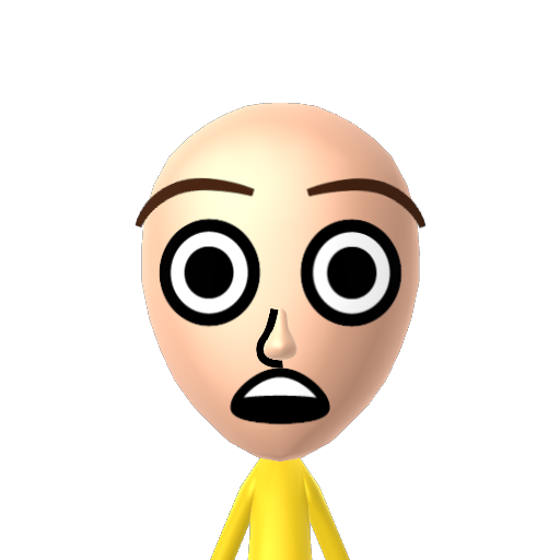 ? Mii character: A Mii uploaded to Check Mii Out Channel (WiiLInk)
