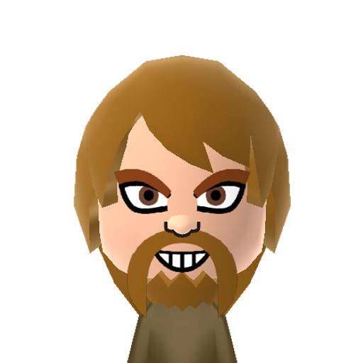 bormoir Mii character: Character from "Lord of the Rings".