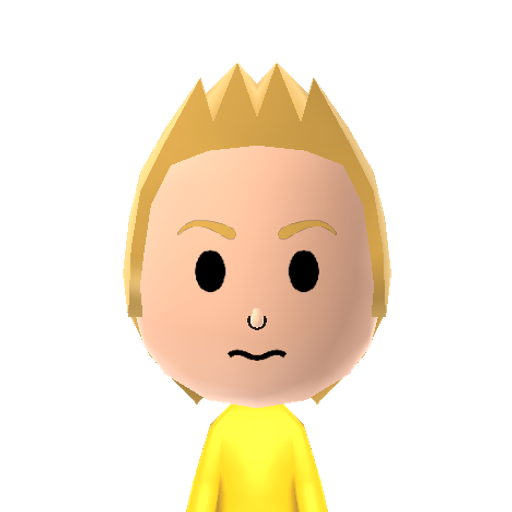 Lucas Mii character preview