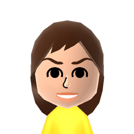 NINTENDO Mii character: A Mii found in unused WaraWara files