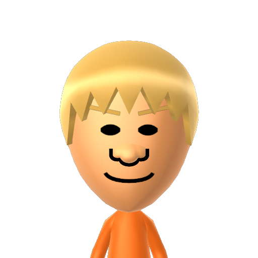 카칵칸칼캄캅캇캉캐캑 Mii character: This is a Mii for testing Mii nicknames.