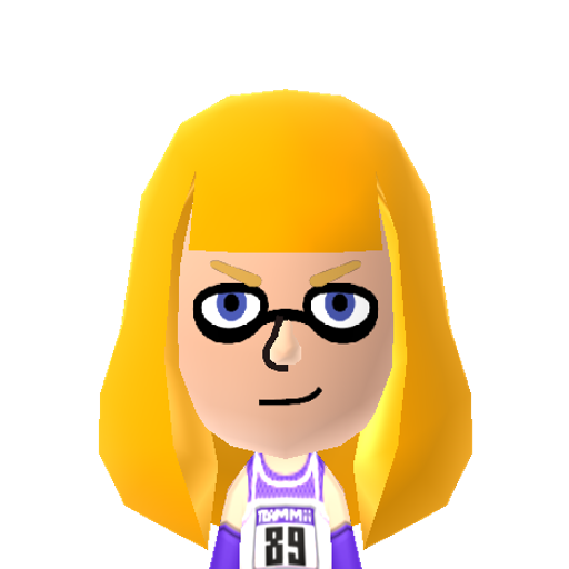 Inkling Mii character: Inkling Girl, from Splatoon. (Source: www.jvgs.net/tlblog/qrcodes.htm)