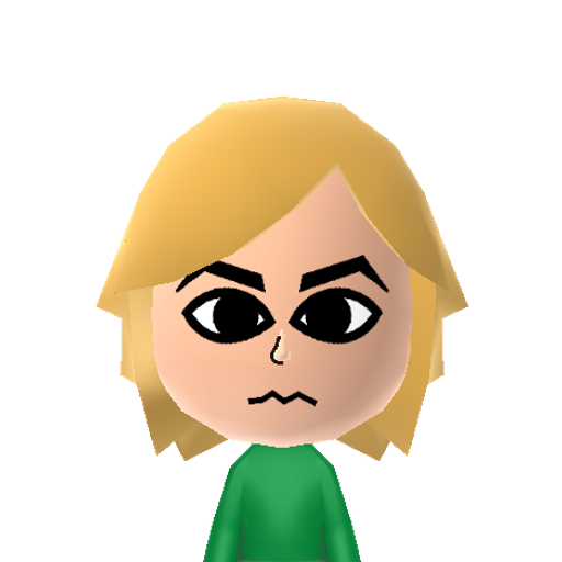 Toon Link Mii character preview