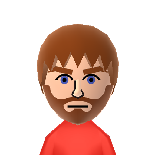 Barley Mii character: The Mister Man of "Spike and Barley Play" on YouTube.