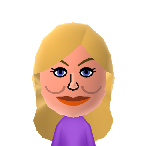 Kelly Ripa Mii character: Co-host of "Live with Regis and Kelly", this fireplug is also a former star of "All My Children" and "Hope and Faith".