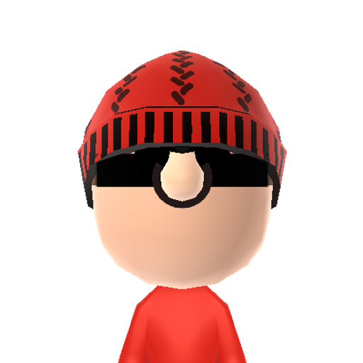 Pokéball Mii character: It is an item that Pokemon Trainers use to capture Pokemon. This ball can be in many creative forms and colors.