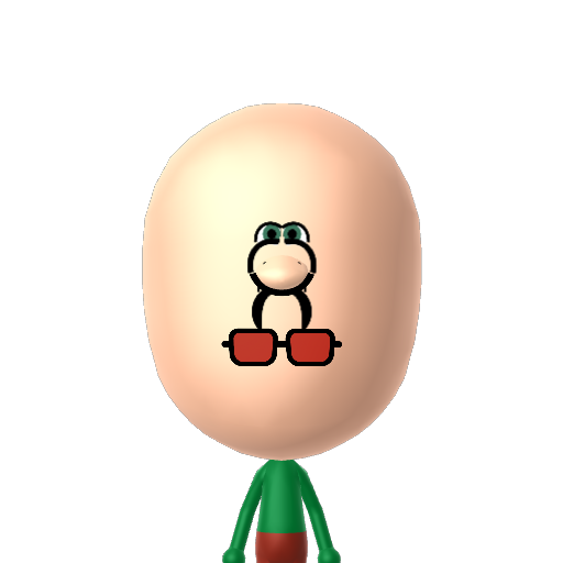 ? Mii character: A Mii uploaded to Check Mii Out Channel (WiiLInk)