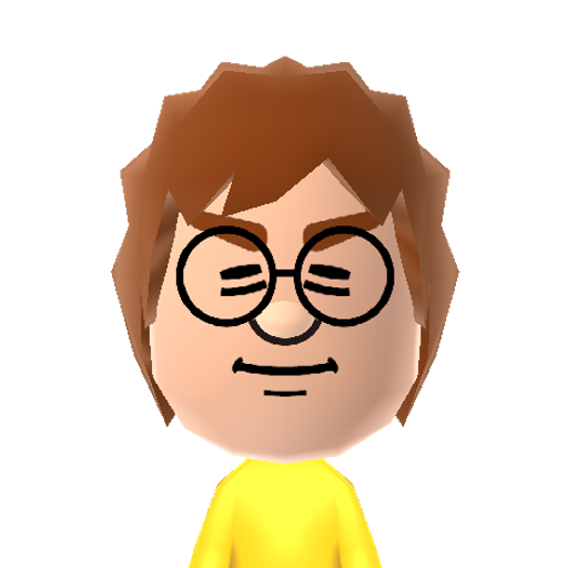 NINTENDO Mii character: A Mii found in unused WaraWara files