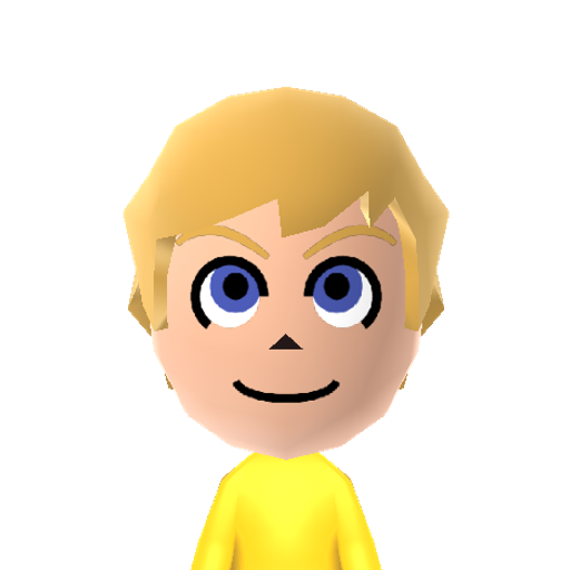 Tails Mii character: Tails the Fox. Sourced from https://www.tumblr.com/auroraknux/163963081601/
