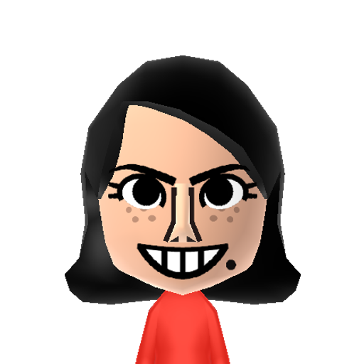 057 Mii character: A Mii from the Tomodachi Collection is interesting! MII Tsukuru Book