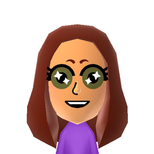 Starfire Mii character: From the "Teen Titans".