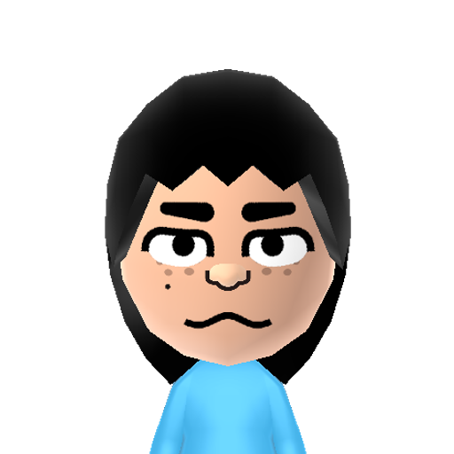 Winifred Mii character: Custom Mii character for Wii Sports Archipelago, a mod for Wii Sports Resort