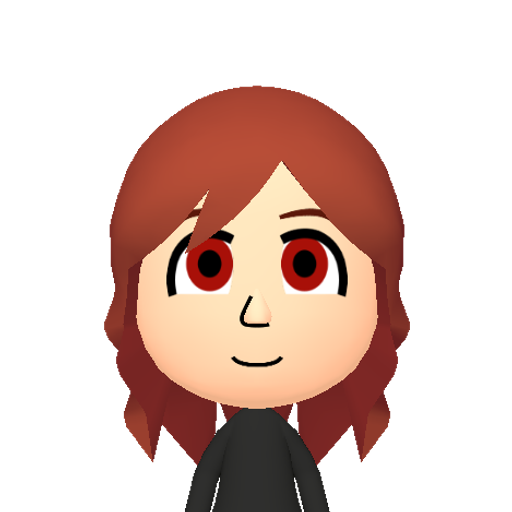 Moony Mii character: A mii based on my animal crossing avatar