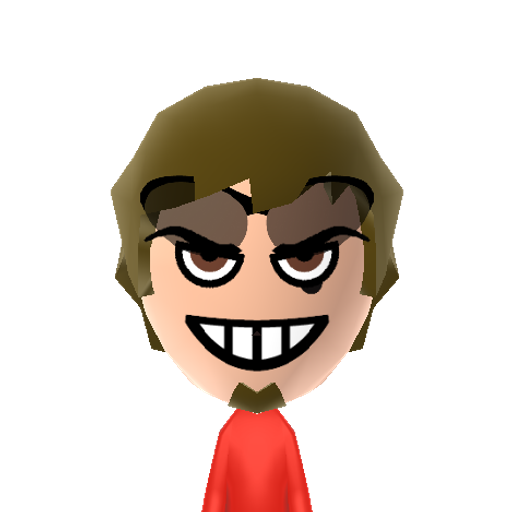Eligos Mii character: A Mii from Wii Sports Anarchy, a mod for Wii Sports