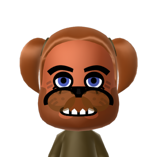 Freddy Mii character: These are extracted and derived from the Mii Central Miis from the 3DS Miitopia.