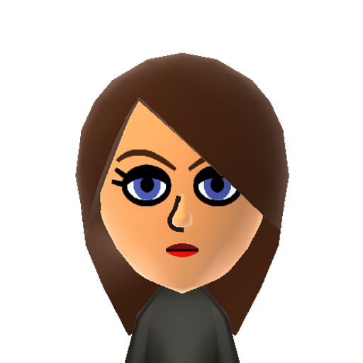 Vanessa Mii character preview