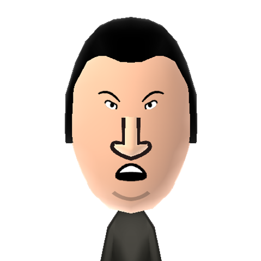 Butt-Head Mii character: From "Beavis & Butt-Head".