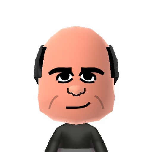 DannyDeVto Mii character: TV and movie star known for his TV roles on "Taxi" and "It's Always Sunny in Philadelphia". Movies include "Romancing the Stone", "Twins", "Throw Momma from the Train", and "Batman Returns" where he played the Penguin.