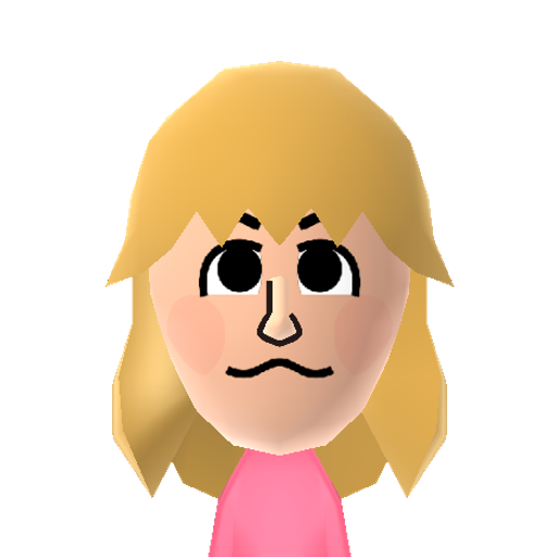NINTENDO Mii character: A Mii found in unused WaraWara files