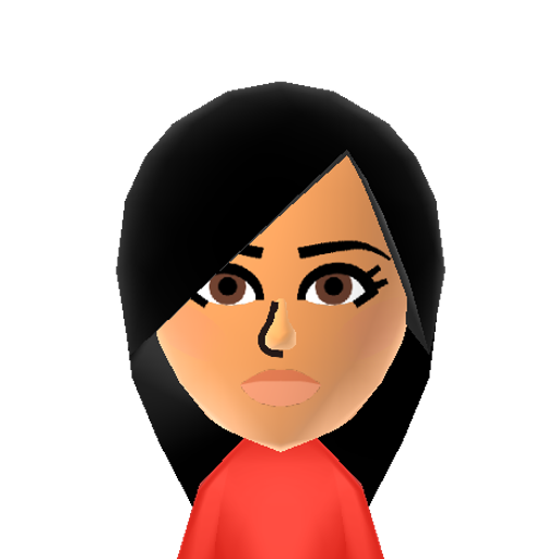 Kylie J Mii character: These are extracted and derived from the Mii Central Miis from the 3DS Miitopia.