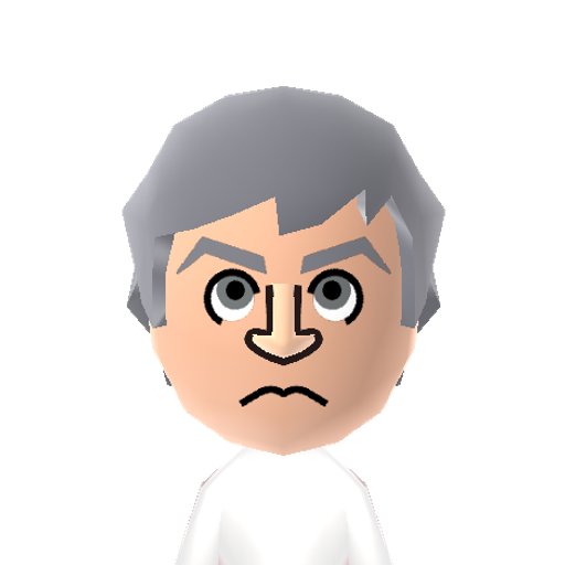 Snowball Mii character: A Mii from Goiky Sports Resort, a mod for Wii Sports Resort