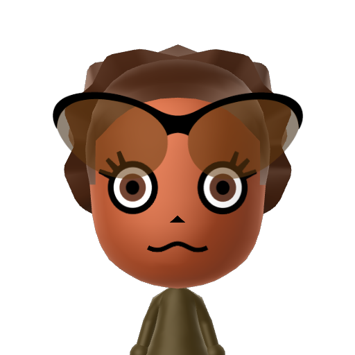 Purrdy Mii character preview