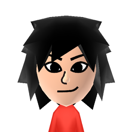 Sasuke Mii character: These are extracted and derived from the Mii Central Miis from the 3DS Miitopia.