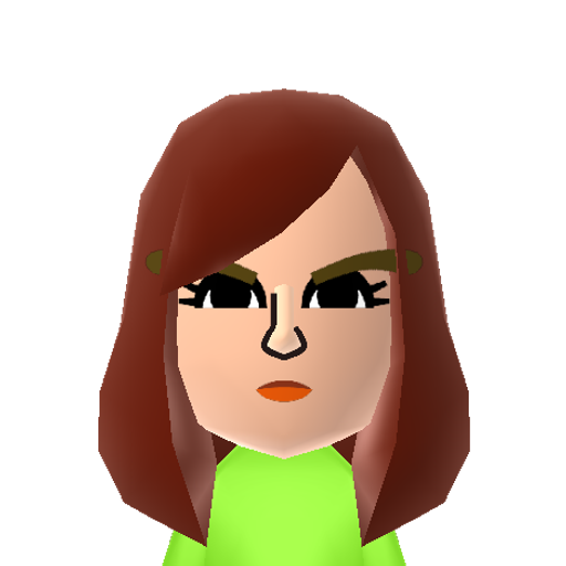 Poison Ivy Mii character preview