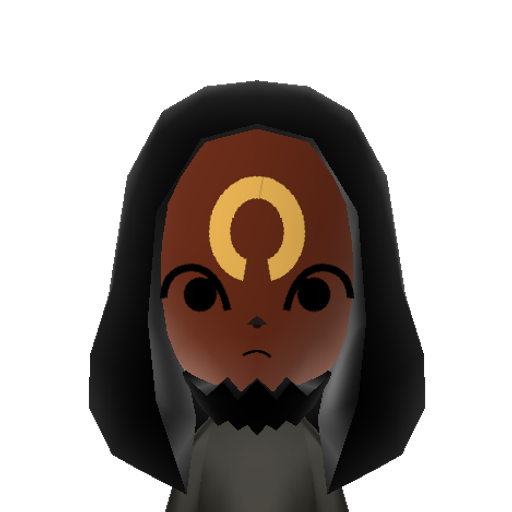 Umbreon Mii character preview