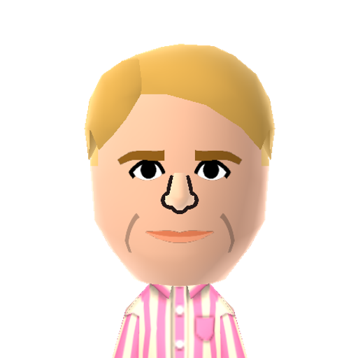 Al Jardine Mii character: Al Jardine member of the rock band The Beach Boys.