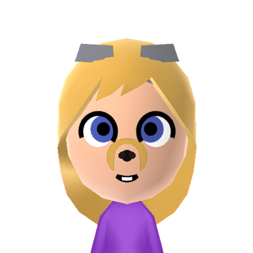 Gadget Mii character: Gadget from the 80's Disney Afternoon show "Chip n' Dale's Rescue Rangers"