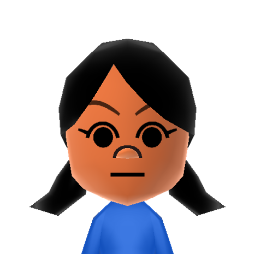 Ayla Mii character preview