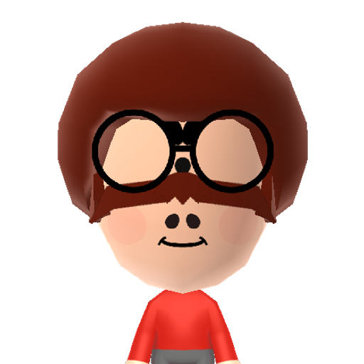 Toad Mii character preview