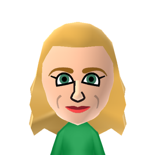 Juliette Mii character: A Mii from Wii Sports Club Resort, a mod for Wii Sports Resort.