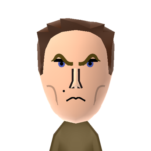 Clint Mii character preview