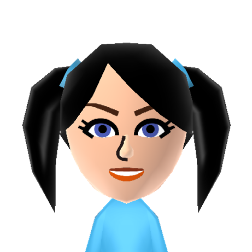 Zuzi Mii character: These are extracted and derived from the Mii Central Miis from the 3DS Miitopia.
