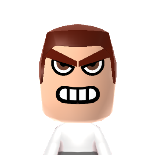 Anger Mii character preview