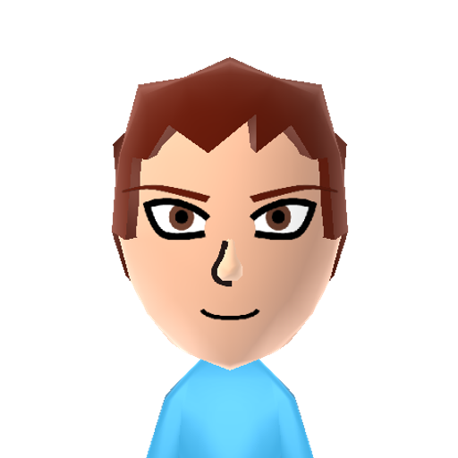 Akache Mii character preview